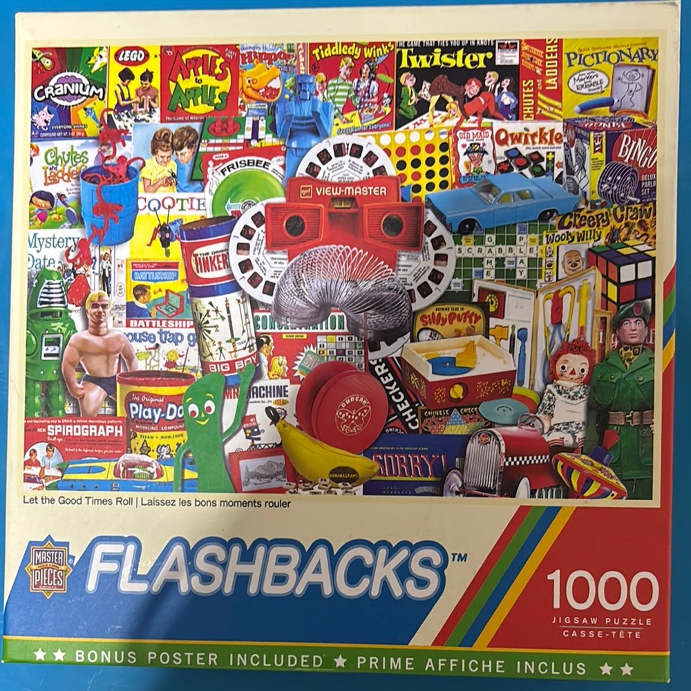 MasterPieces Flashbacks 1000-Piece Jigsaw Puzzle - Multicolor